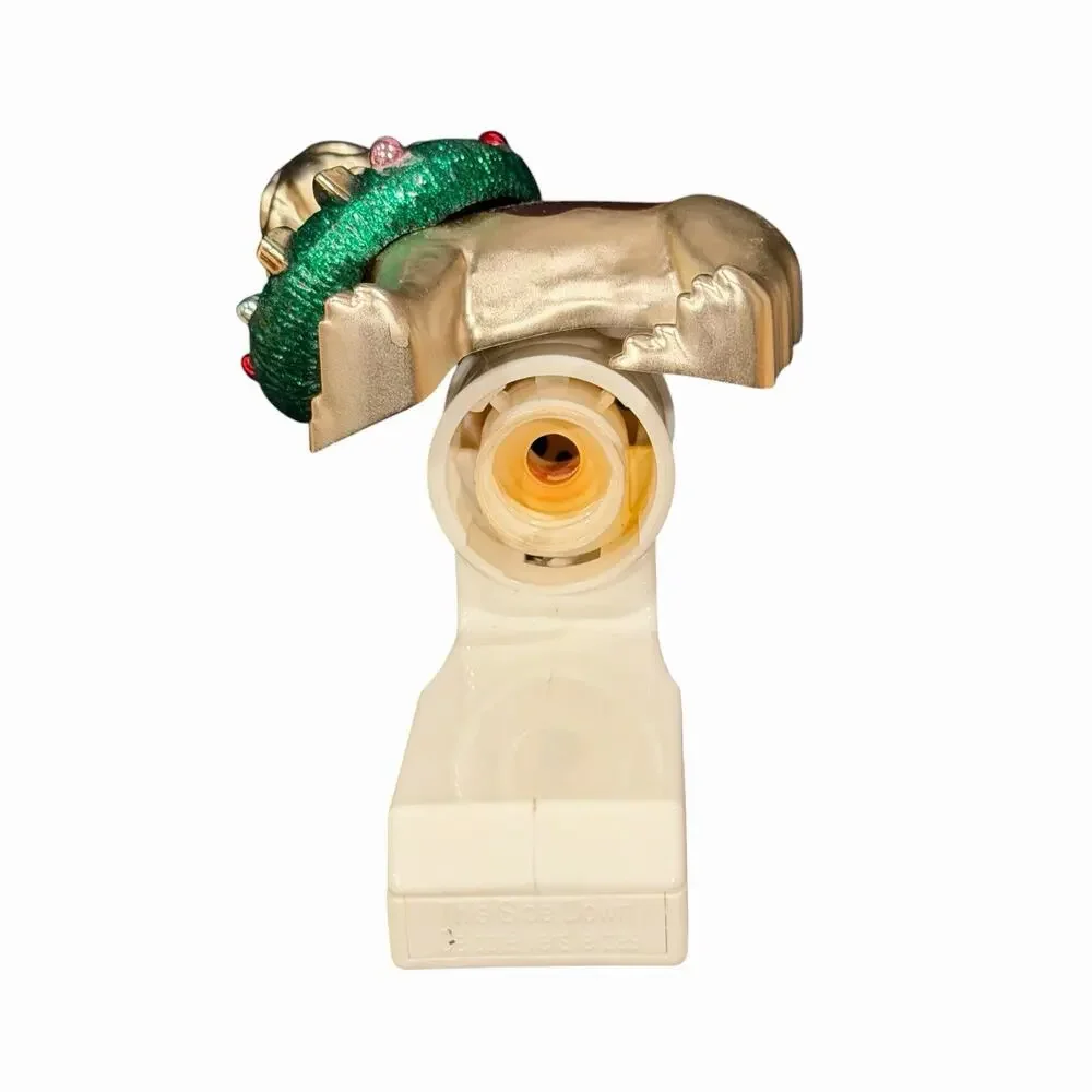Bath & Body Works Wallflowers Holiday Bulldog w/ Wreath Plug-In Warmer
